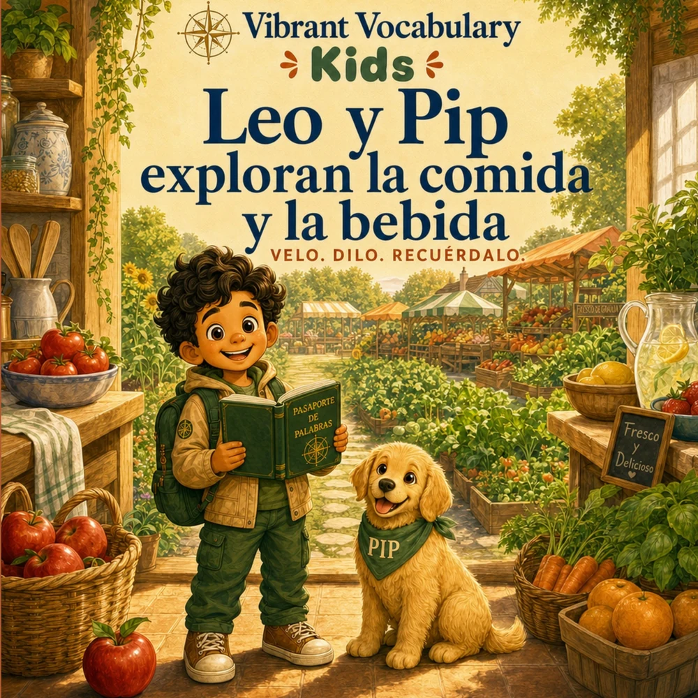 Leo y Pip exploran la comida y la bebida
